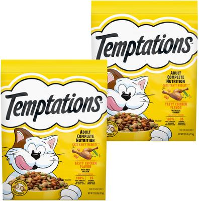 Tempting Tuna & Chicken Flavor Adult Dry Cat Food, 6.3-lb bag