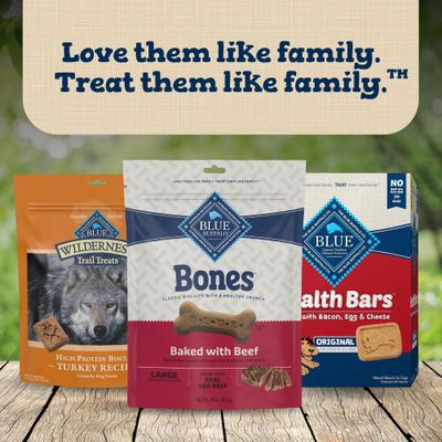 Bones Classic Biscuits Beef Dog Treats, 16-oz bag, Large