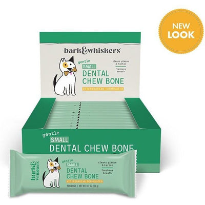 Gentle Chew Bones Rawhide-Free, tamaño Pequeño. 12 chews. - Bark & Whiskers