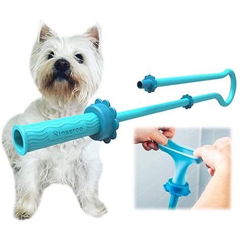 Bathe Anywhere Pet Rinser Hose Attachment, 6-ft, Blue