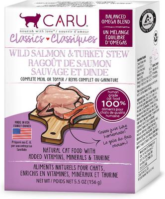 Classic Turkey Stew Grain-Free Wet Cat Food, 5.5-oz, case of 12