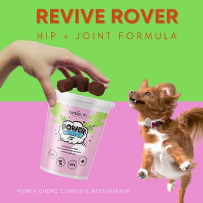 Power Chews! Soft Chew Joint Supplement for Dogs, 60 count