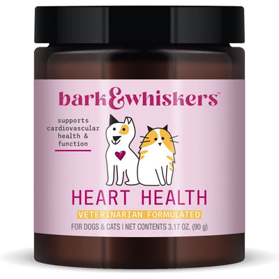 Heart Health Supplement, Perros y Gatos. 90 g. - Bark & Whiskers
