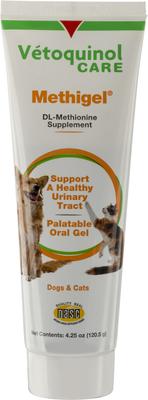 Methigel Gel Urinary Supplement for Cats & Dogs, 4.25-oz tube