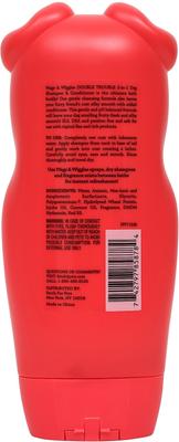 Double Trouble Watermelon 2-in-1 Dog Shampoo & Conditioner, 16-fl oz bottle
