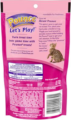 Golosinas para gatos con sabor a atún crujiente, bolsa de 2.1 oz, paquete de 6