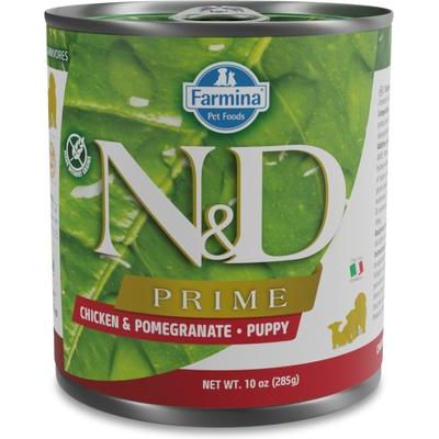 Natural & Delicious Puppy Prime Chicken & Pomegranate Canned Dog Food, 4.9-oz can, case of 6