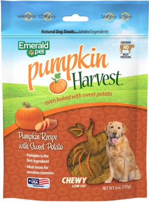 Pumpkin Harvest Oven Baked with Apple Chicken-Free Dog Treats, 6-oz bag