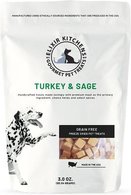 Beef & Rosemary Freeze-Dried Dog & Cat Treats, 3-oz bag
