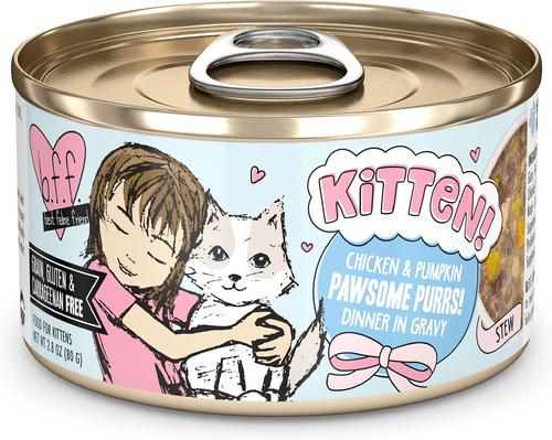 Kitten Softly Chicken, Tuna & Salmon Variety Pack Grain-Free Shredded Wet Cat Food, 2.8-oz can, case of 12