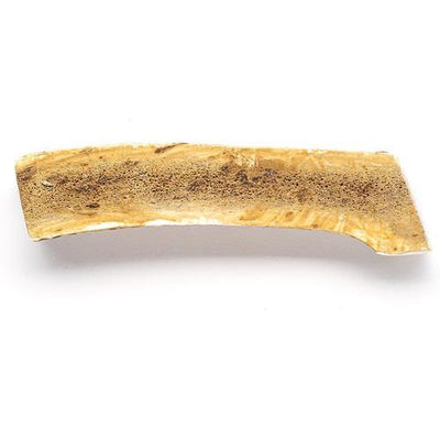 North Country Natural Shed Everest Cheese - Golosina masticable para perros con asta de alce partida y mejorada, tamaño pequeño