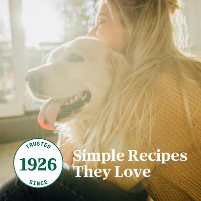 So Simple Meal Complement - Alimento húmedo para perros adultos sin cereales, con receta de pollo y pato en caldo de huesos, bandeja de 2 oz, caja de 10