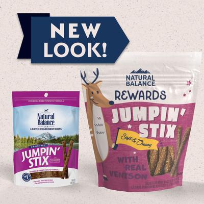 Rewards Jumpin' Stix with Real Venison Dog Treats, 10-oz bag
