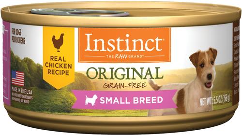 Original Small Breed Grain-Free Real Beef Recipe Wet Dog Food, 5.5-oz can, case of 12
