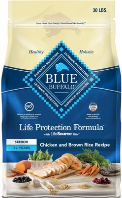 Life Protection Formula Senior Chicken & Brown Rice Recipe Dry Dog Food, 34-lb bag