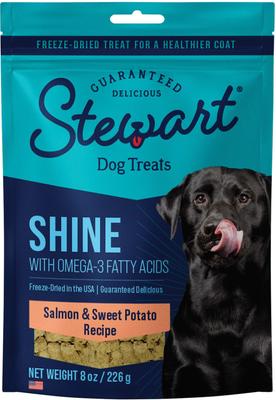 Shine Salmon & Sweet Potato Recipe Grain-Free Freeze-Dried Dog Treat, 4-oz bag