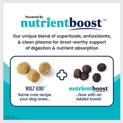 Alimento seco para perros de razas grandes Gut Health con grano entero de bisonte real y arroz integral, bolsa de 22 lb