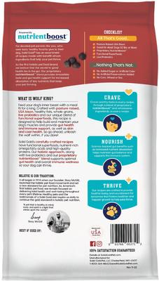 Large Breed Gut Health Real Bison & Brown Rice Whole Grain Dry Dog Food, 22-lb bag