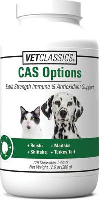 CAS Options Extra Strength Immune & Antioxidant Support Dog & Cat Supplement, 120 count