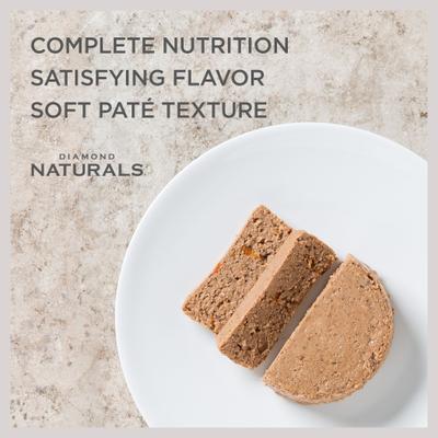 Comida enlatada para gatos Naturals Whitefish Dinner para adultos y gatitos, 5.5 oz, caja de 48