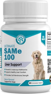SAMe 100 Liver Support for Dogs, 60 count