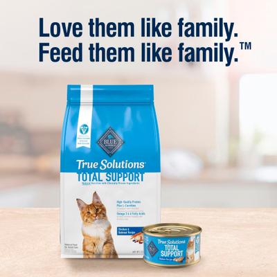 True Solutions Natural Indoor Adult Chicken Entree Wet Cat Food, 3-oz can, case of 12