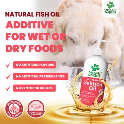 Wild Alaskan Salmon Oil Dog Supplement, 32-fl oz bottle