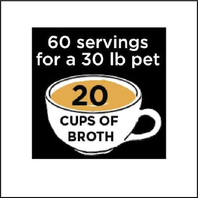 Digestion Bone Broth Dry Dog & Cat Food Topping, 6-oz jar