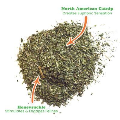 Mezcla Honeysuckle Haze Catnip, botella de 0.92 oz
