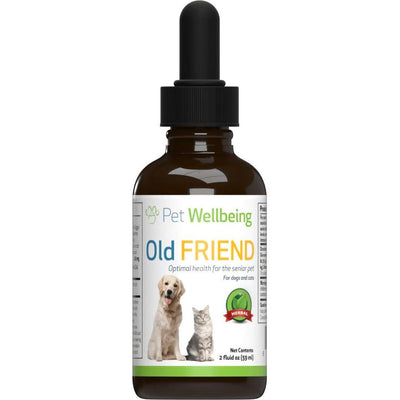 Old Friend Liquid Supplement for Senior Dogs. 60 ml. - Pet Wellbeing