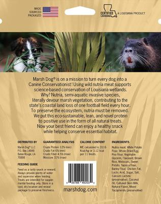 Wild Nutria Brown Rice & Sweet Potato Soft & Chewy Dog Treats, 12-oz bag