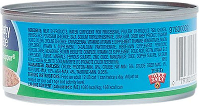 Comida enlatada para gatos con favoritos de aves y carne de res, paquete variado, 5.5 oz, caja de 24