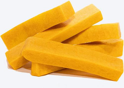 Golosinas masticables Gold Yak Chews para perros con infusión de cúrcuma, 3 unidades