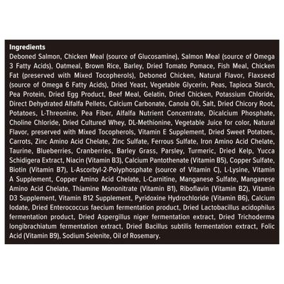 Wilderness Premier Blend Adult Natural Meaty Cuts Salmon Dry Dog Food, 4.5-lb bag