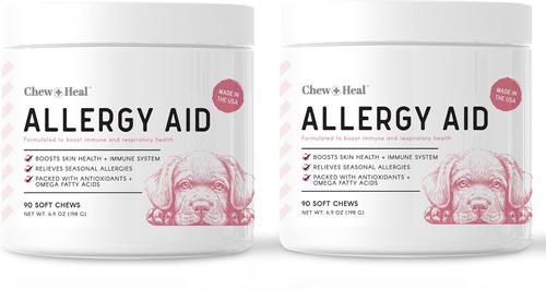 Allergy Aid Soft Chew Allergy Supplement for Dogs, 90 count