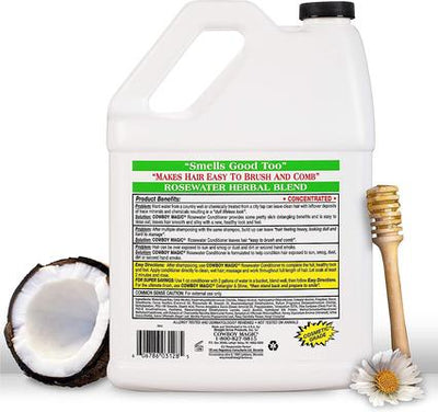 Rosewater Pet Conditioner, 1-gal bottle