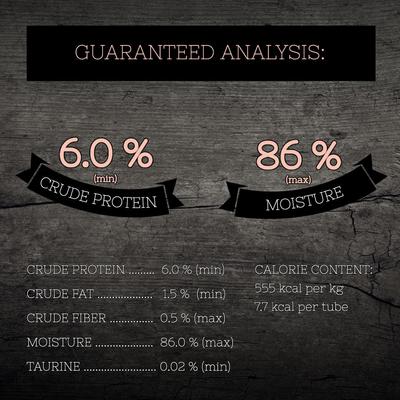 Premios para lamer para gatos de puré de sardina, bolsa de 2 oz