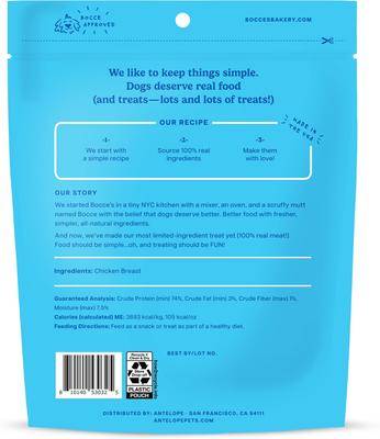 Golosinas liofilizadas de pollo palomitas para perros y gatos, ricas en proteínas, bolsa de 85 g
