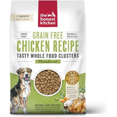 Paquete: The Honest Kitchen: Paquetes integrales de pollo y alimento seco para perros de pavo