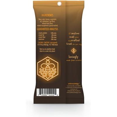 Snack Pack Combs Honey & Oat Dog Treat, 2.5-oz bag, case of 8