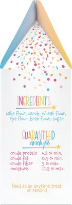 Bake at Home Birthday Brownies Carob Dog Treat, 12-oz bag