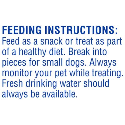 Tender Beef Flavor Jerky Dog Treats, 3-oz bag, case of 6