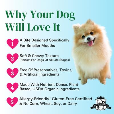 Little Rewards Very Berry Dog Treats, 3-oz bag