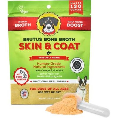 Probiotic Pork Instant Bone Broth Powder Grain-Free Digestive Health Dog Food Topper, 3.5-oz pouch
