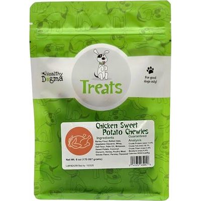 Chicken & Sweet Potato Chewies Grain-Free Dog Treats, 6-oz bag