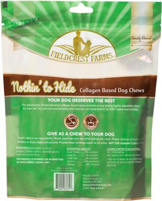 Nothin' To Hide Small Twist Stix Chicken Flavor Dog Chews, 50 count