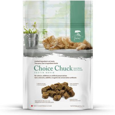 Choice Chuck Cat Treats, 57-gm bag