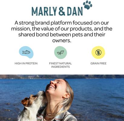 Healthy & Functional Salmon Dog Treats with Chamomile, Calming Recipe, 6oz bag