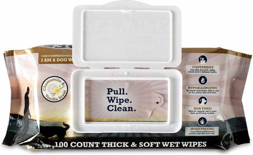 Dog Wipes, 100 count