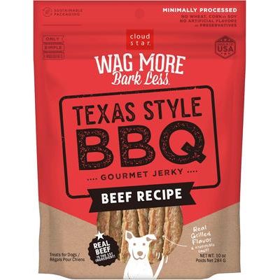 Premios para perros con cecina sin cereales, estilo Kansas City, con pollo a la barbacoa, bolsa de 283 g